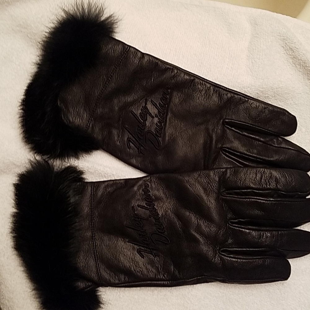 Harley Davidson Women's Leather Gloves